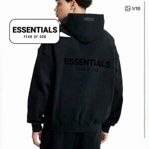 Essentials Black Hoodie